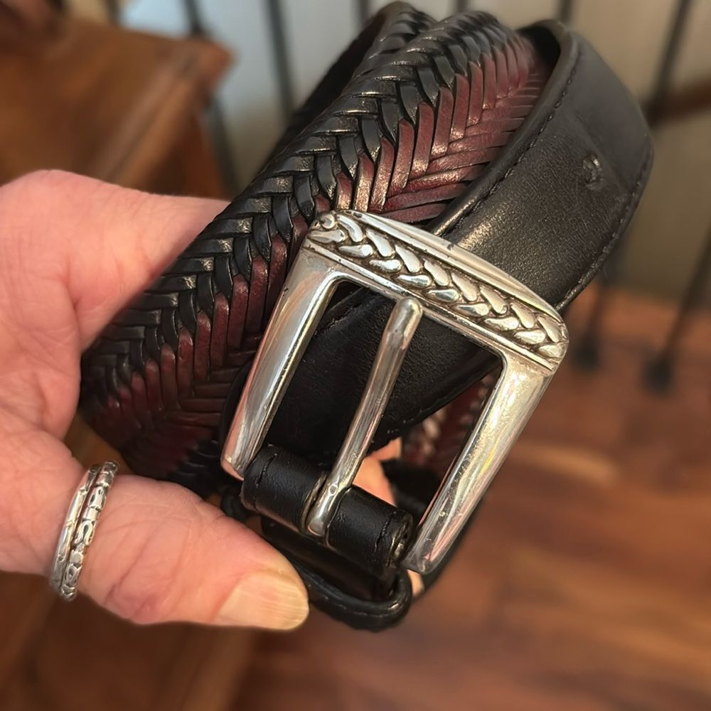 Brighton Braided Leather Belt M20223 - 40
